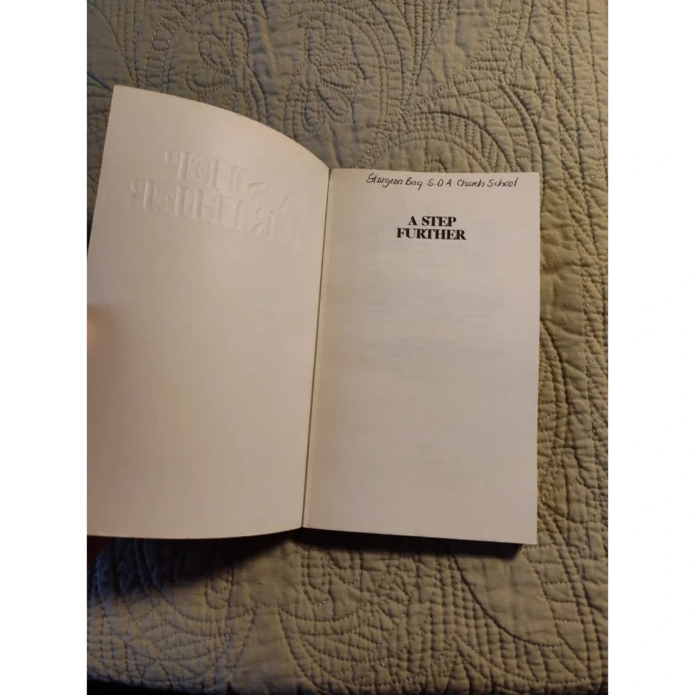 A Step Further 1978 Paperback Joni Eareckson Steve Estes Vintage‎ Inspirational